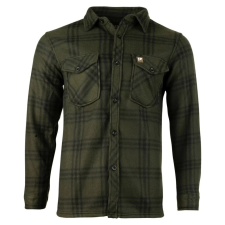 Jack Pyke Fleece kockás ing zöld S férfi ing