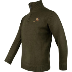 Jack Pyke Kötött pulóver fácán mintával sötét olívazöld XL