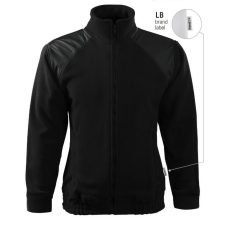 Jacket Hi-Q polár unisex fekete 01 (brand label) 2XL férfi pulóver, kardigán