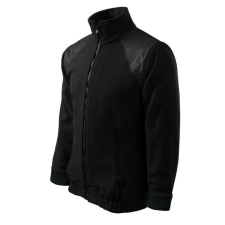  Jacket Hi-Q polár unisex fekete 2XL férfi pulóver, kardigán