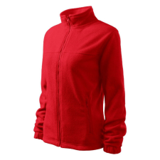 Jacket polár női piros S női pulóver, kardigán