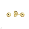 Jackie Gold arany 4 mm-es gömb fülbevaló - JKE20-084