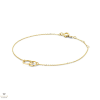 Jackie Gold Dupla kör arany karlánc - JKB22.048