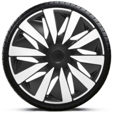 Jacky 13"-os Lazio Carbon Silver Black dísztárcsa garnitúra (4darab) dísztárcsa