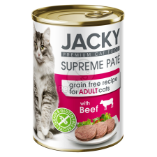  Jacky Supreme Paté macska konzerv - marha 400 g macskaeledel