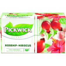 Jacobs Douwe Egberts Zrt Pickwick gyógytea Csipkebogyó - Hibiscus 20*2,5g tea