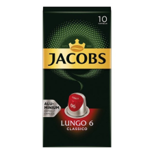 JACOBS Kávékapszula JACOBS Nespresso Lungo 6 10 kapszula/doboz kávé