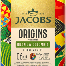 JACOBS Origins Brazil and Colombia, szemes, 1000g kávé