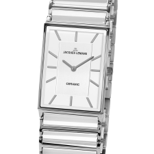 Jacques Lemans 1-1651E York Ceramic Ladies Watch 20mm 5 ATM, női karóra
