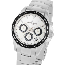 Jacques Lemans 1-1877F Liverpool Chronograph Mens Watch 40mm 20ATM, karóra