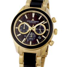 Jacques Lemans 1-2115L Eco Power Wood 44mm 10ATM, karóra