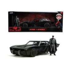 Jada - Batmobile - Batman figurával 1:24 Scale Hollywood Ride autópálya és játékautó