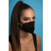 Jada Jiada FFP2 CE 0370 szelep nélküli fekete maszk - 25 db - fekete