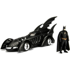 JADA TOYS DC Comics Batman Forever Batmozgó fém car + figura szett gyerek makett