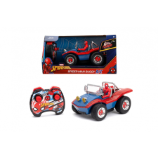 JADA TOYS Spider Man RC Buggy távirányítós autó - Kék/Piros autópálya és játékautó