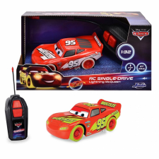 JADA TOYS Verdák Glow Racers Villám McQueen távirányítós autó 1/32 - Simba Toys autópálya és játékautó