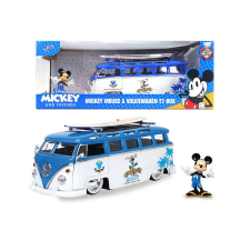 JADA TOYS Volkswagen T1 kisbusz Mickey egér figurával - Jada Toys autópálya és játékautó