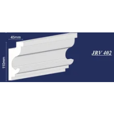Jafer Díszléc rejtett világításhoz rv 402 11 x 4,5 cm 2m tapéta, díszléc és más dekoráció