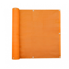 Jago Erkély belátásgátló szélfogó 300 x 75 cm légáteresztő balkonháló narancssárga redőny