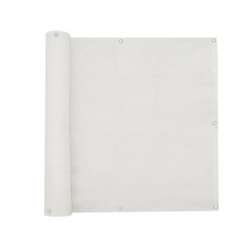 Jago Erkély belátásgátló szélfogó 300 x 90 cm légáteresztő balkonháló fehér redőny