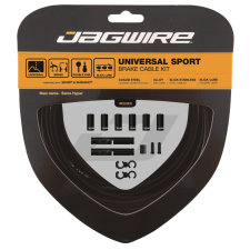 Jagwire Universal Sport (első+hátsó) fék bowdenszett [fekete] kerékpáros kerékpár és kerékpáros felszerelés