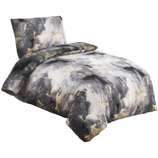 Jahu Ágyneműhuzat, márvány mintás, szürke, 140×200 + 70×90 cm lakástextília