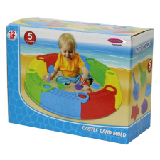 Jamara 13 részes helytakarékos homokozó kastély készlet homokozójáték