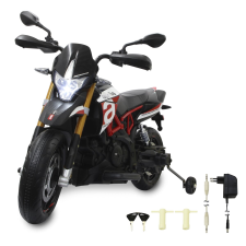 Jamara Ride-on Aprilia Dorsodoru 900 Elektromos motor - Fekete elektromos járgány