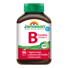 JAMIESON B-KOMPLEX C-VITAMINNAL TABLETTA 100X vitamin és táplálékkiegészítő