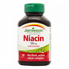 Jamieson Niacin tabletta inozittal 60 db vitamin és táplálékkiegészítő