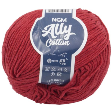 Jan Rejda Ally cotton 50 g - 009 piros rövidáru