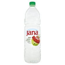 Jana Ásványvíz, ízesített, JANA, 1,5 l, eper-guava üdítő, ásványviz, gyümölcslé