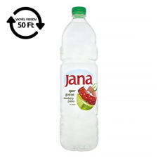 Jana Ásványvíz szénsavmentes JANA eper-guava 1,5L DRS üdítő, ásványviz, gyümölcslé