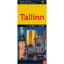 Jana Seta Tallinn térkép Jana Seta 1:10 000 térkép