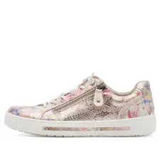 Jana Shoes Jana 23661 42989 női fűzős virágos félcipő női cipő