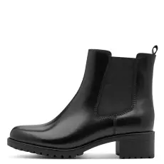Jana Shoes Jana 25710 47001 női bőr bokacsizma, divatos, szélesebb bőségben
