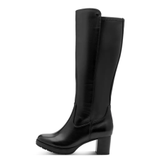 Jana Shoes Jana 25720 47001 női bőr csizma, nőiesen elegáns női csizma, bakancs