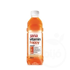 Jana Vitaminvíz Happy Narancs ízű, 500 ml vitamin és táplálékkiegészítő