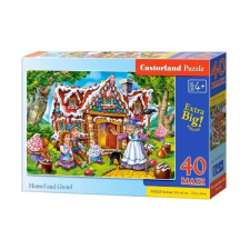 Jancsi és Juliska MAXI puzzle, 40 db, 59×40 cm, 4+ év puzzle, kirakós