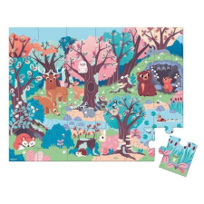 JANOD Erdő UV minilámpával - 24 darabos puzzle (J02653) puzzle, kirakós