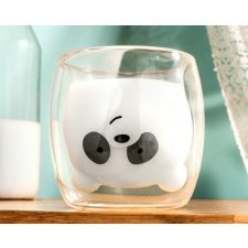 JanZashop Duplafalú pandás pohár bögrék, csészék