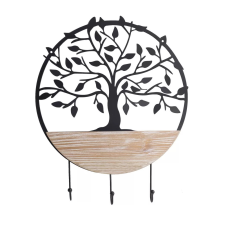 JanZashop Kovácsoltvas fogas életfa motívummal 36cm bútor