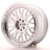Japan Racing jr10 17"x8" festett ezüst alufelni 1db et20 4x100
