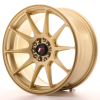 Japan Racing jr11 17"x8" festett arany alufelni 1db et35 5x100