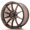 Japan Racing jr11 18"x9" festett Bronz alufelni 1db et20-30 4x114.3