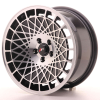 Japan Racing Jr14 16"x8" fényes fekete alufelni 1db v2