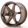 Japan Racing Jr3 18"x9" festett Bronz alufelni 1db et40 5x100