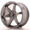 Japan Racing Jr3 18"x9" festett Fegyverszürke alufelni 1db et40 5x112