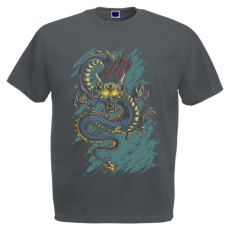  Japanese Dragon Design - Férfi Póló