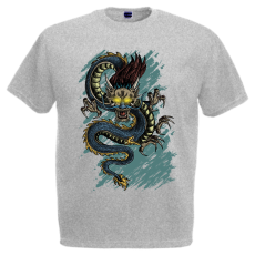  Japanese Dragon Design - Férfi Póló